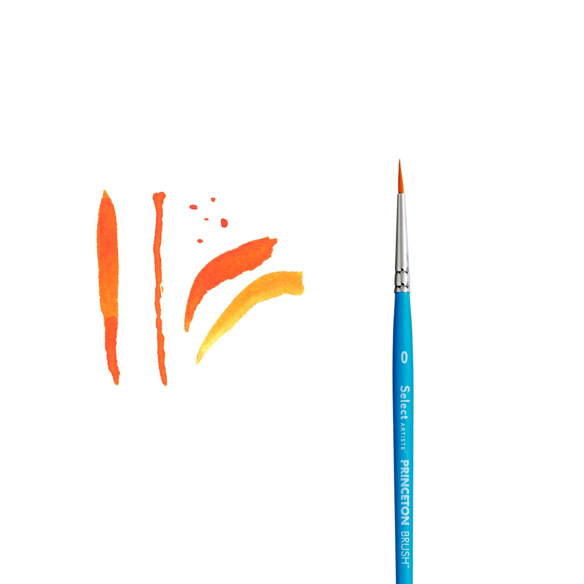 Princeton™ Select™ Artiste Series 3750 Short Handle Round Brush